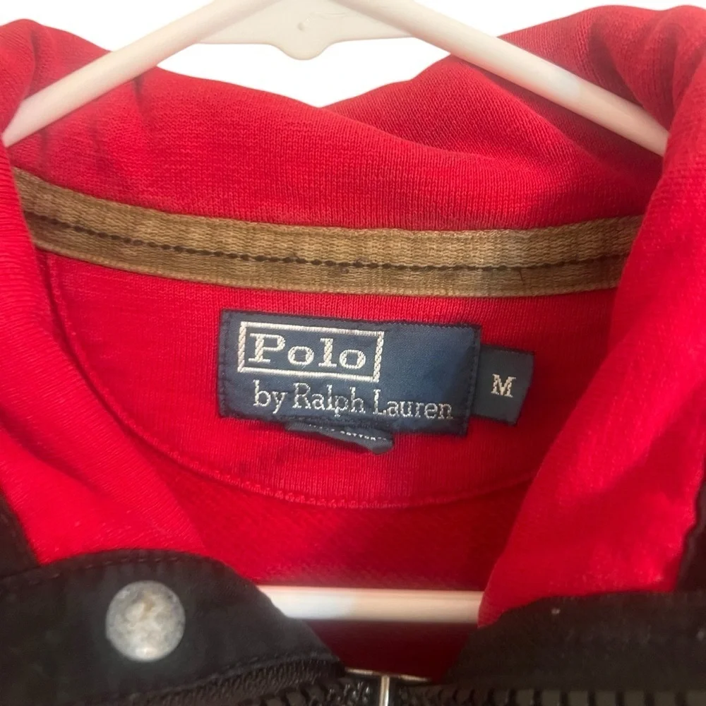 Polo Ralph Lauren sweater Men's Red pullover Crewneck M vintage 90s y2k casual